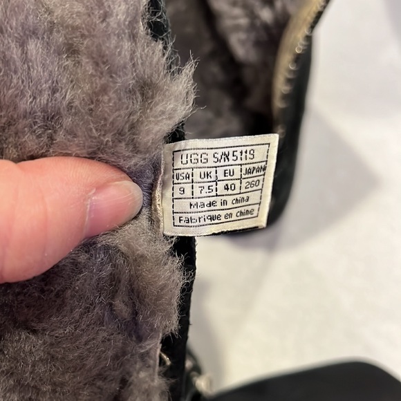 Uggs  Knightsbridge size 9 zipper back - Picture 6 of 14